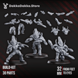 Tabletop Terrain Miniature Web Jumper Squad