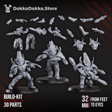 Tabletop Terrain Miniature Web Jumper Squad