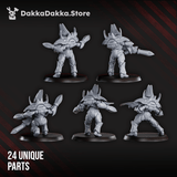 Tabletop Terrain Miniature Web Jumper Squad