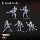 Tabletop Terrain Miniature Web Jumper Squad