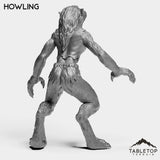 Tabletop Terrain Miniature Werewolf Feral Female