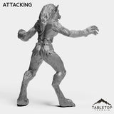 Tabletop Terrain Miniature Werewolf Feral Female