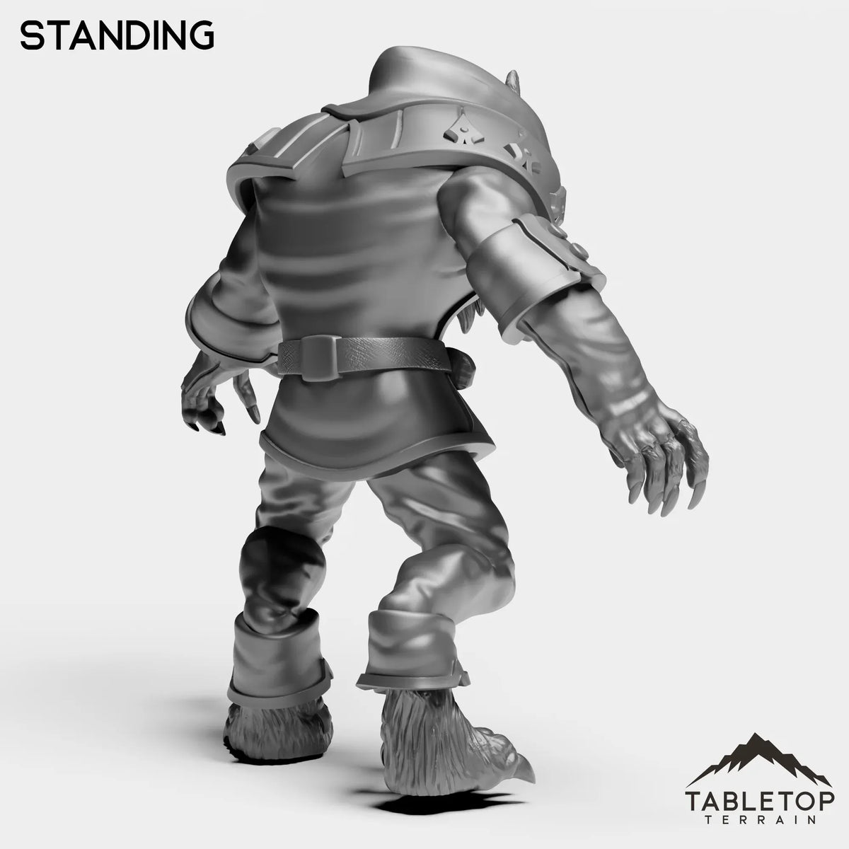 Tabletop Terrain Miniature Werewolf Feral King