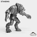 Tabletop Terrain Miniature Werewolf Feral King
