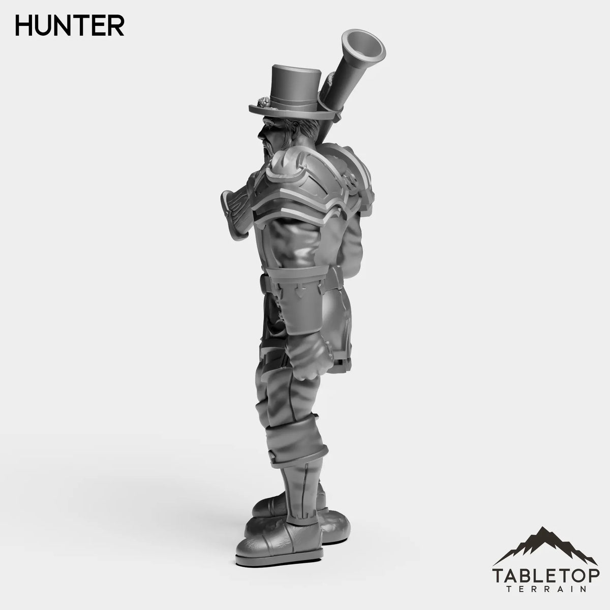 Tabletop Terrain Miniature Werewolf Human