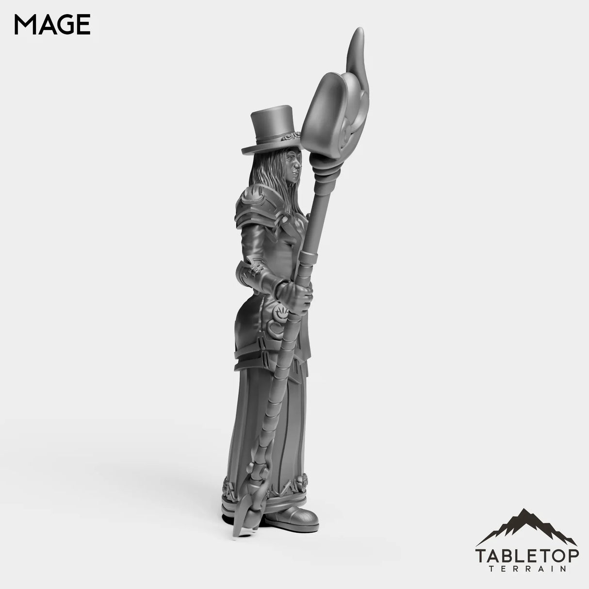 Tabletop Terrain Miniature Werewolf Human Female