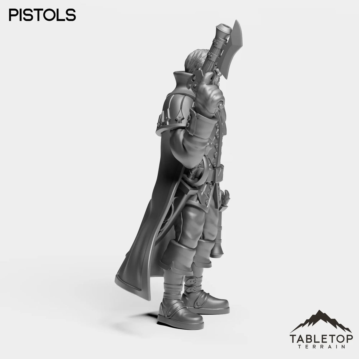 Tabletop Terrain Miniature Werewolf Human King