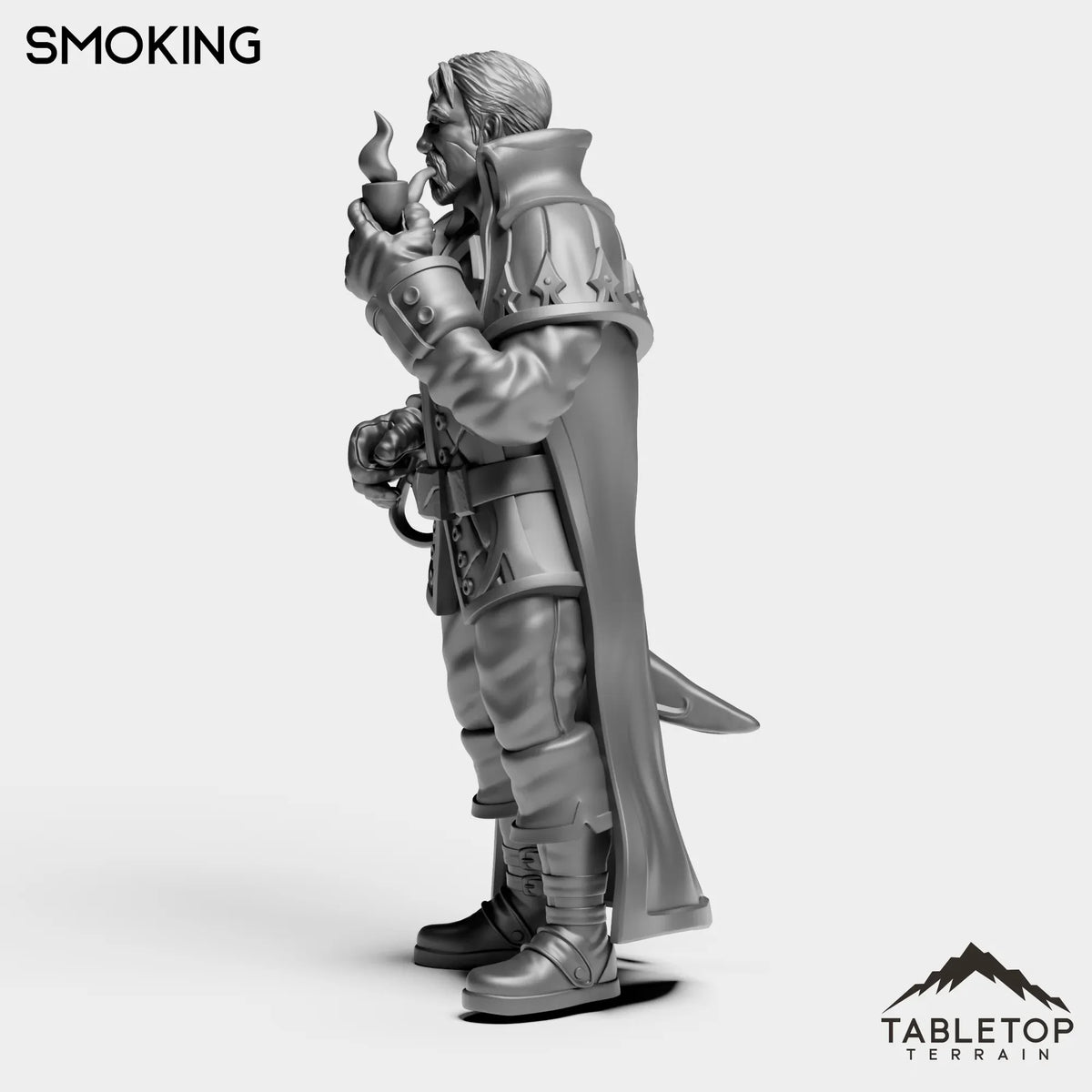 Tabletop Terrain Miniature Werewolf Human King