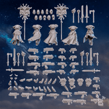 Tabletop Terrain Miniature White Fangs Hunters (build kit)