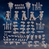 Tabletop Terrain Miniature White Fangs Hunters (build kit)