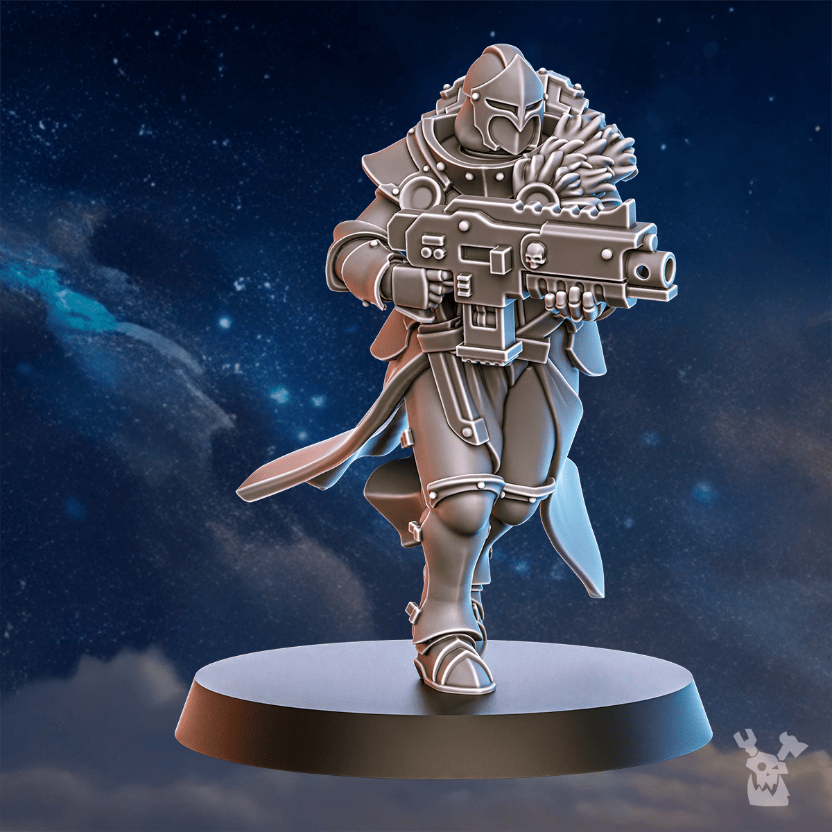 Tabletop Terrain Miniature White Fangs Hunters Squad x20