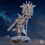 Tabletop Terrain Miniature White Fangs Hunters Squad x20