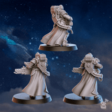 Tabletop Terrain Miniature White Fangs Hunters Squad x20