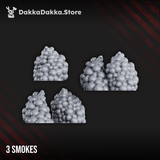 Tabletop Terrain Miniature White Megalodon Clan (build kit) - Prime Armored Battleline Squad of Space Knights
