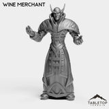 Tabletop Terrain Miniature Wine Merchant Darkness Wine Merchants
