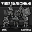 Tabletop Terrain Miniature Winter Guard Command