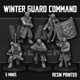 Tabletop Terrain Miniature Winter Guard Command