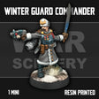 Tabletop Terrain Miniature Winter Guard Commander