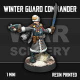 Tabletop Terrain Miniature Winter Guard Commander