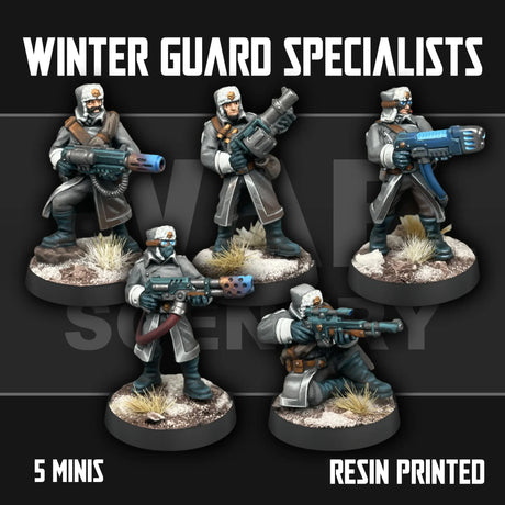 Tabletop Terrain Miniature Winter Guard Specialists