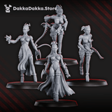 Tabletop Terrain Miniature Witches of the Alves Night Raiders