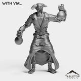 Tabletop Terrain Miniature With Vial Undead Professor