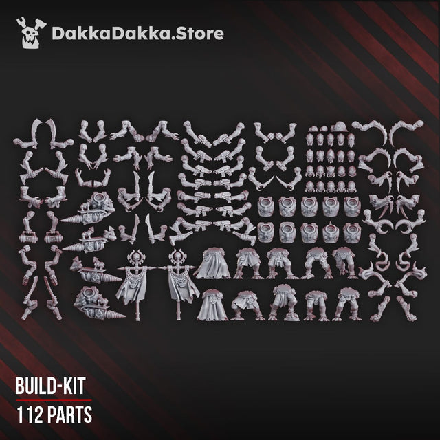 Tabletop Terrain Miniature Witnesses of the Cosmic Harvester (build-kit)