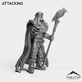 Tabletop Terrain Miniature Wizard Medgar