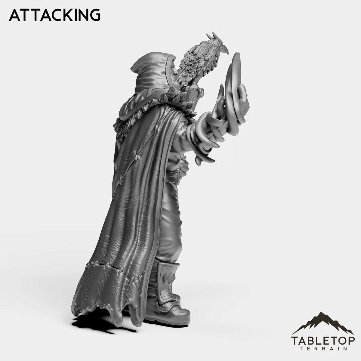 Tabletop Terrain Miniature Wizard Medgar
