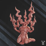 Tabletop Terrain Miniature Wolf Messing The Unmasker