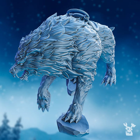 Tabletop Terrain Miniature Wolfriders' Wolves