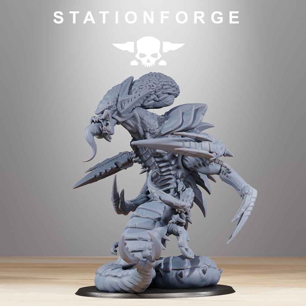 Tabletop Terrain Miniature Xenarid Brainiac