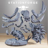 Tabletop Terrain Miniature Xenarid Brainiac