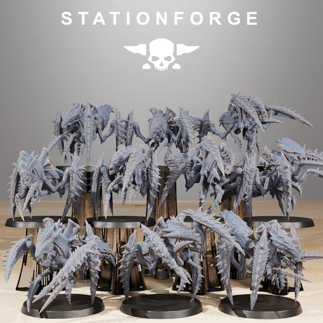 Tabletop Terrain Miniature Xenarid Crawlers 1