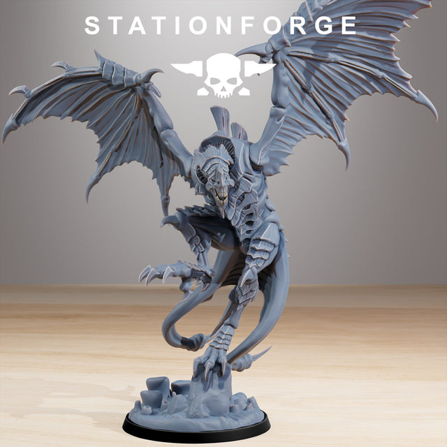 Tabletop Terrain Miniature Xenarid Flyer Leader
