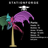 Tabletop Terrain Miniature Xenarid Flyers
