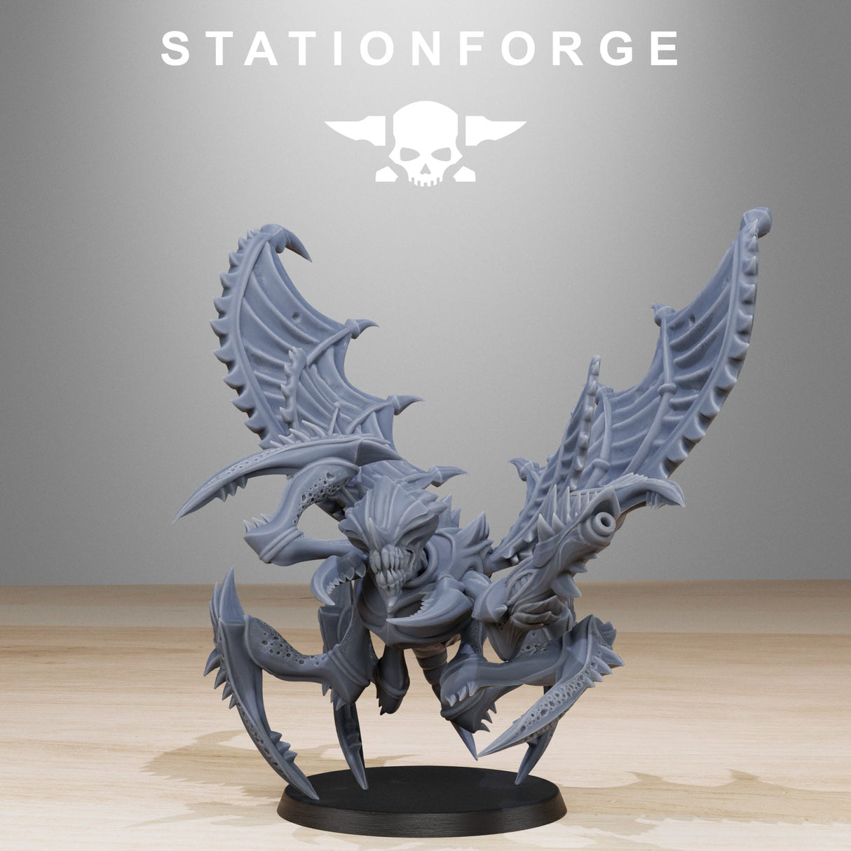 Tabletop Terrain Miniature Xenarid Flying Crawlers