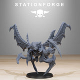 Tabletop Terrain Miniature Xenarid Flying Crawlers