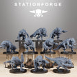 Tabletop Terrain Miniature Xenarid Infantry