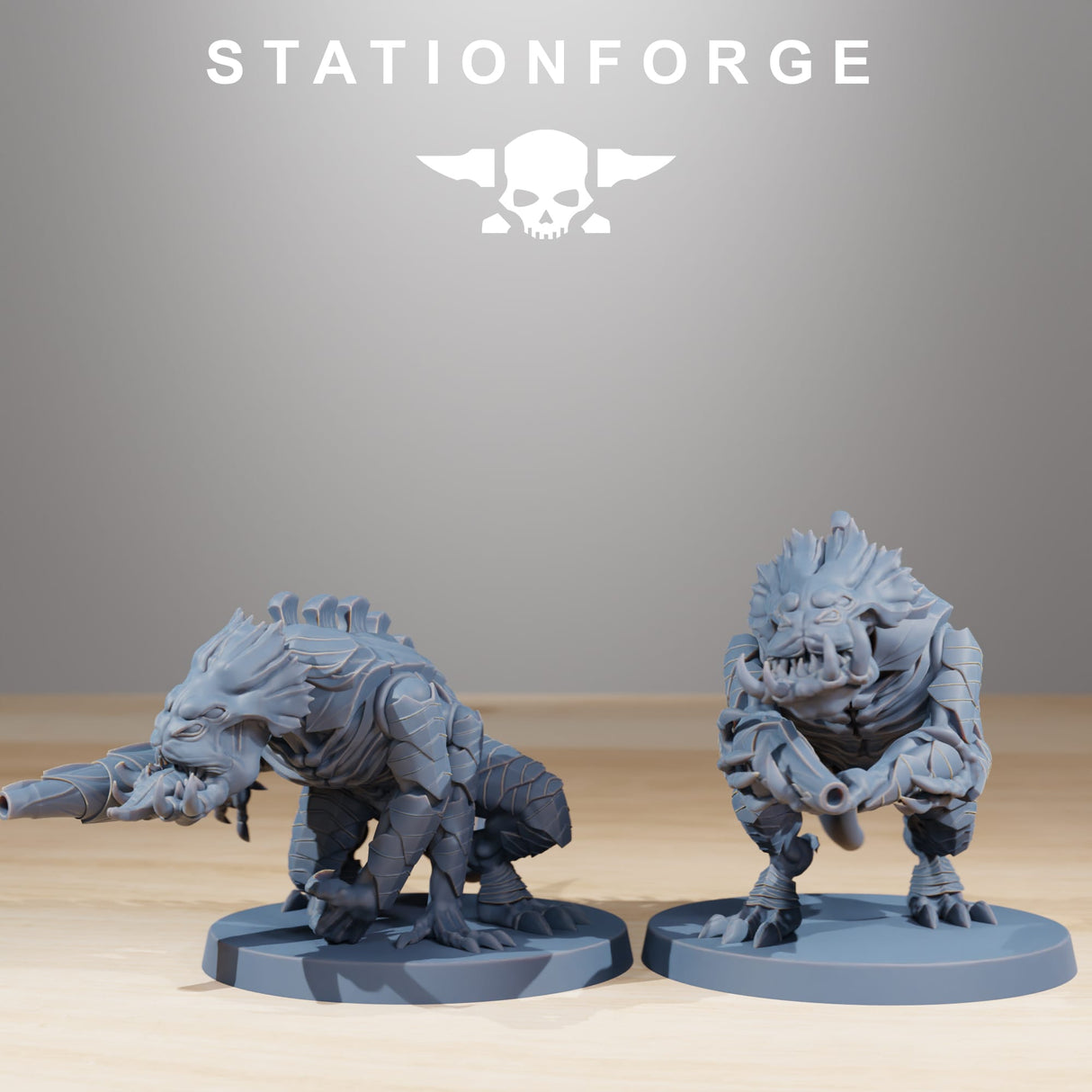 Tabletop Terrain Miniature Xenarid Infantry