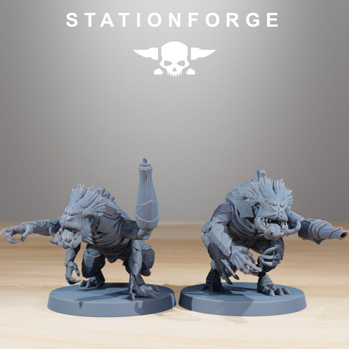 Tabletop Terrain Miniature Xenarid Infantry
