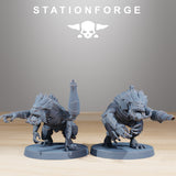 Tabletop Terrain Miniature Xenarid Infantry