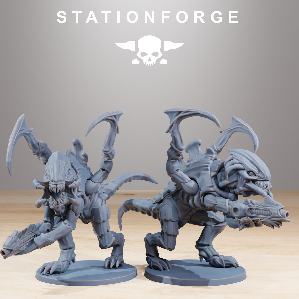 Tabletop Terrain Miniature Xenarid Infantry 2.0
