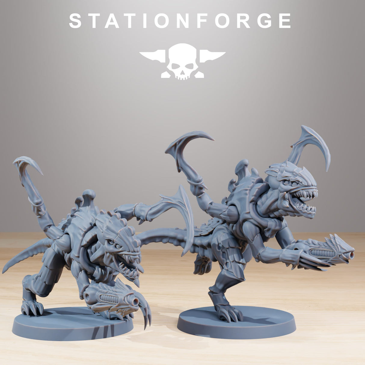 Tabletop Terrain Miniature Xenarid Infantry 2.0