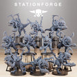 Tabletop Terrain Miniature Xenarid Infantry 2.0