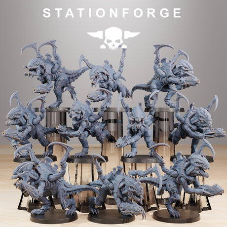 Tabletop Terrain Miniature Xenarid Infantry 2.0
