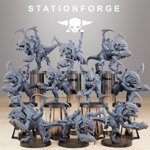 Tabletop Terrain Miniature Xenarid Infantry 2.0