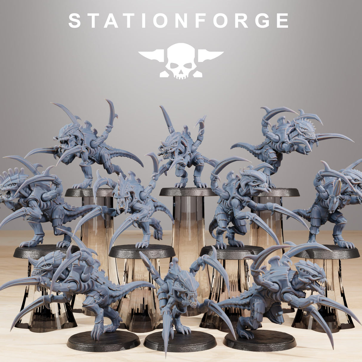 Tabletop Terrain Miniature Xenarid Infantry Melee Unit