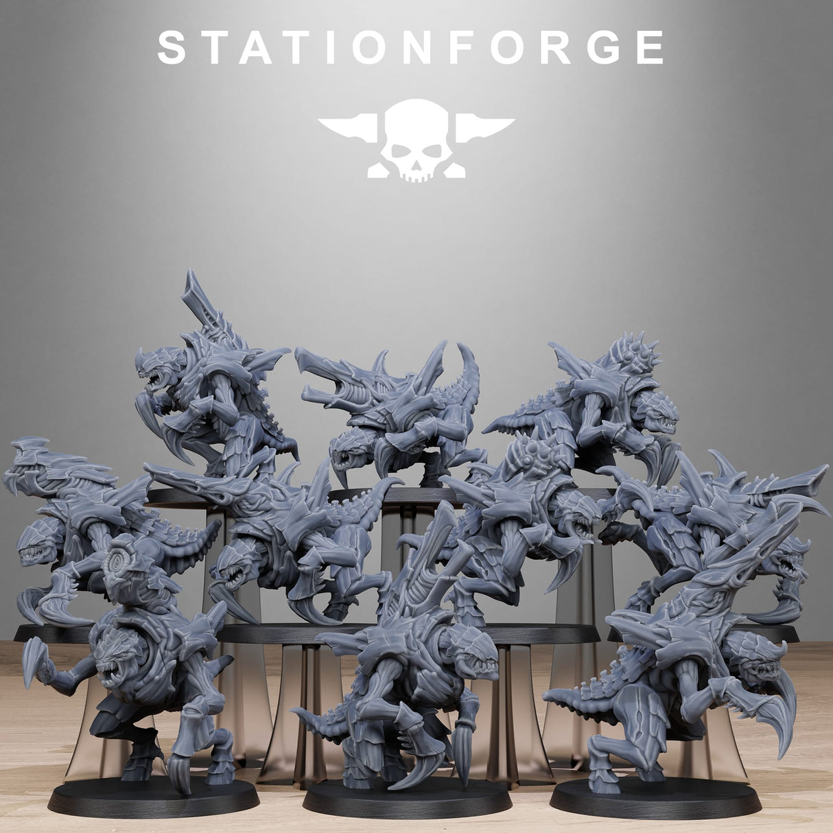 Tabletop Terrain Miniature Xenarid Karnyxes