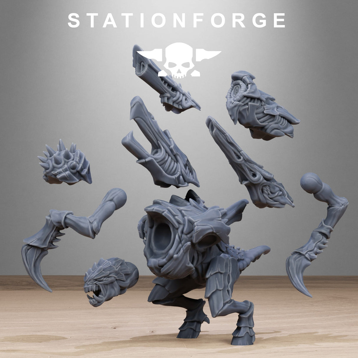 Tabletop Terrain Miniature Xenarid Karnyxes